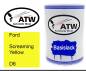 Preview: Ford, Screaming Yellow, D6: 500ml Lackdose, von ATW Autoteile West.